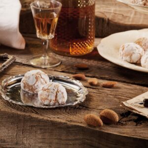 Almond pastry from Avola (Sicily)