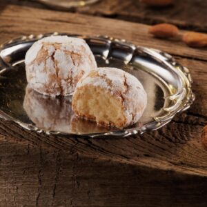 Almond pastry from Avola (Sicily)