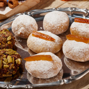 ASSORTED PASTRIES (with pistachio, almond, lemon , orange)