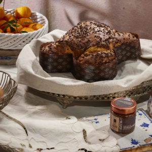 COLOMBA avec CHOCOLAT DE MODICA I.G.P et Mandarin Tardivo di Ciaculli